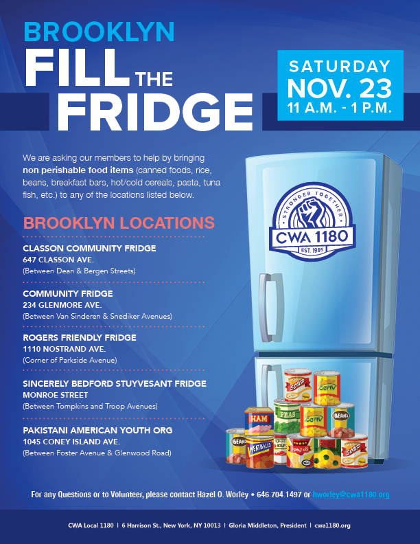 Brooklyn Fill the Fridge 2024