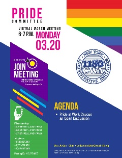 L1180 March Pride Committee Flier