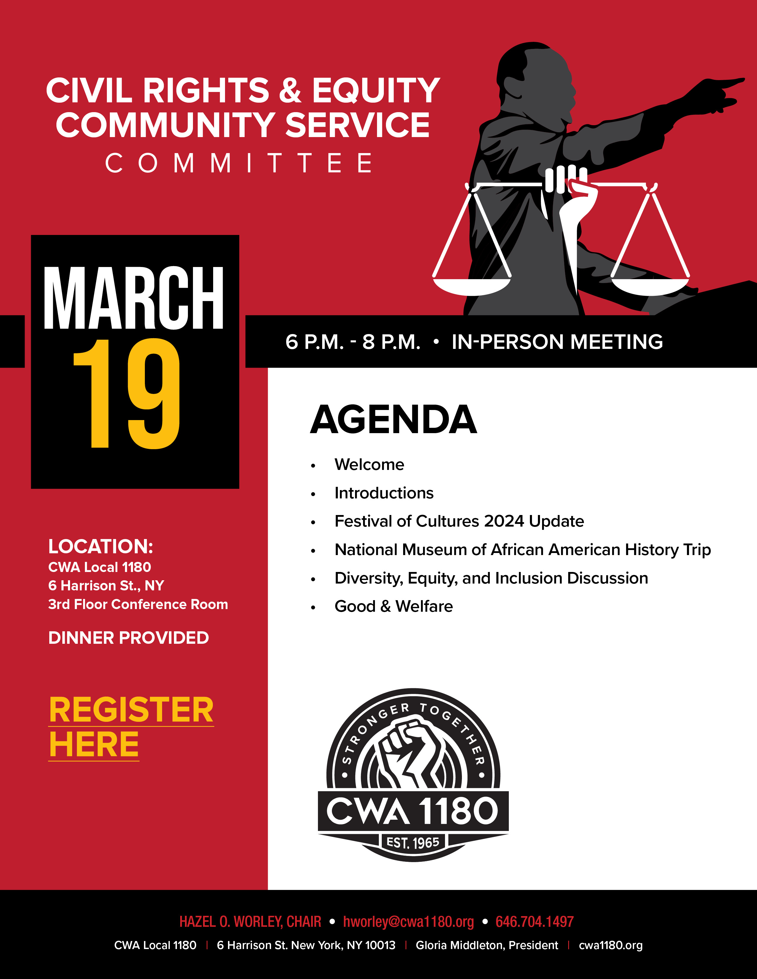Civil-Equity Committee Meeting March