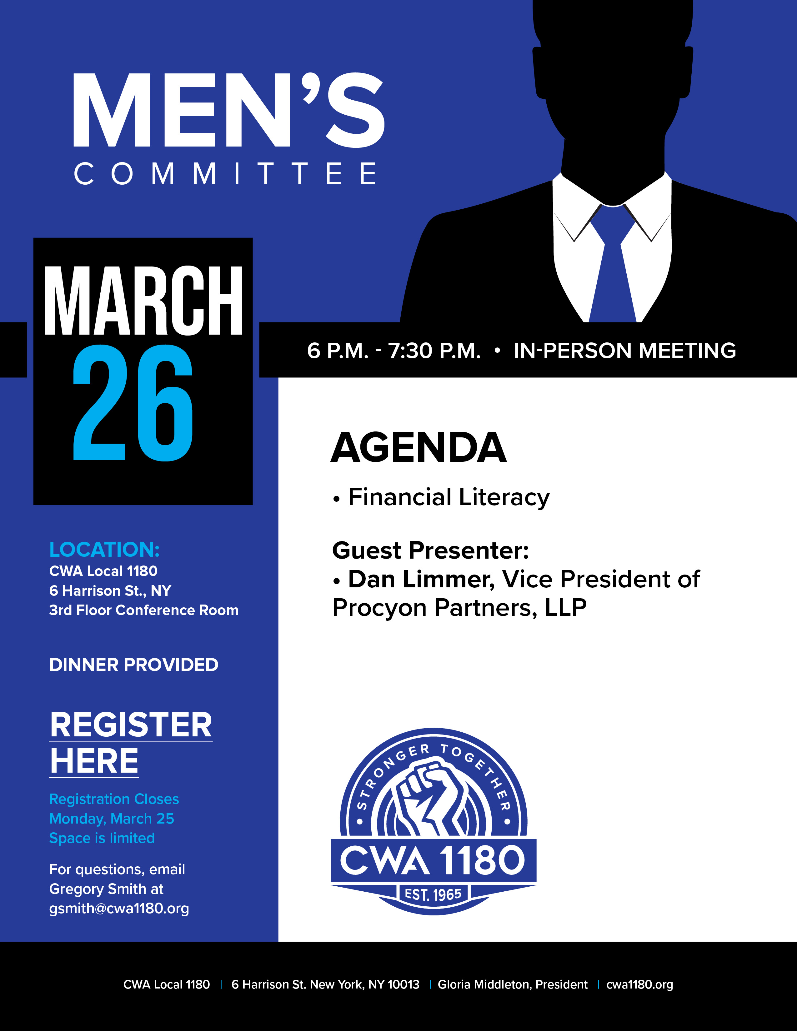 Mens Committee Flier_March