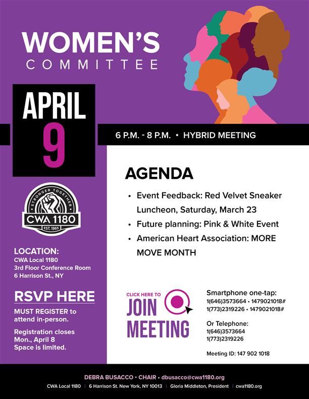 Womens Committee Flier_April_01