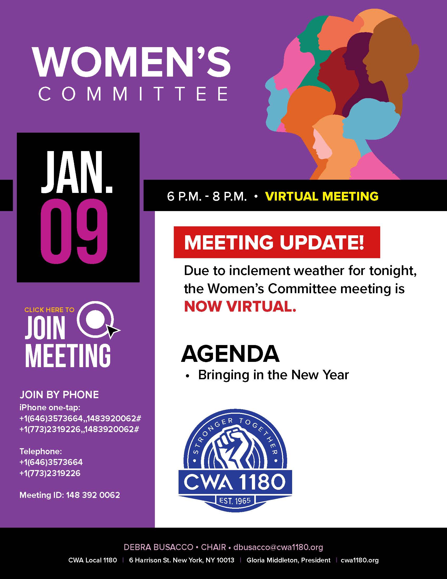 Womens Committee Flier_Jan