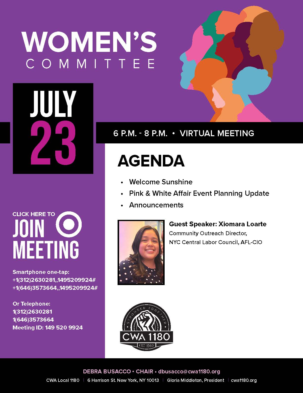 Womens Committee Flier_July_01