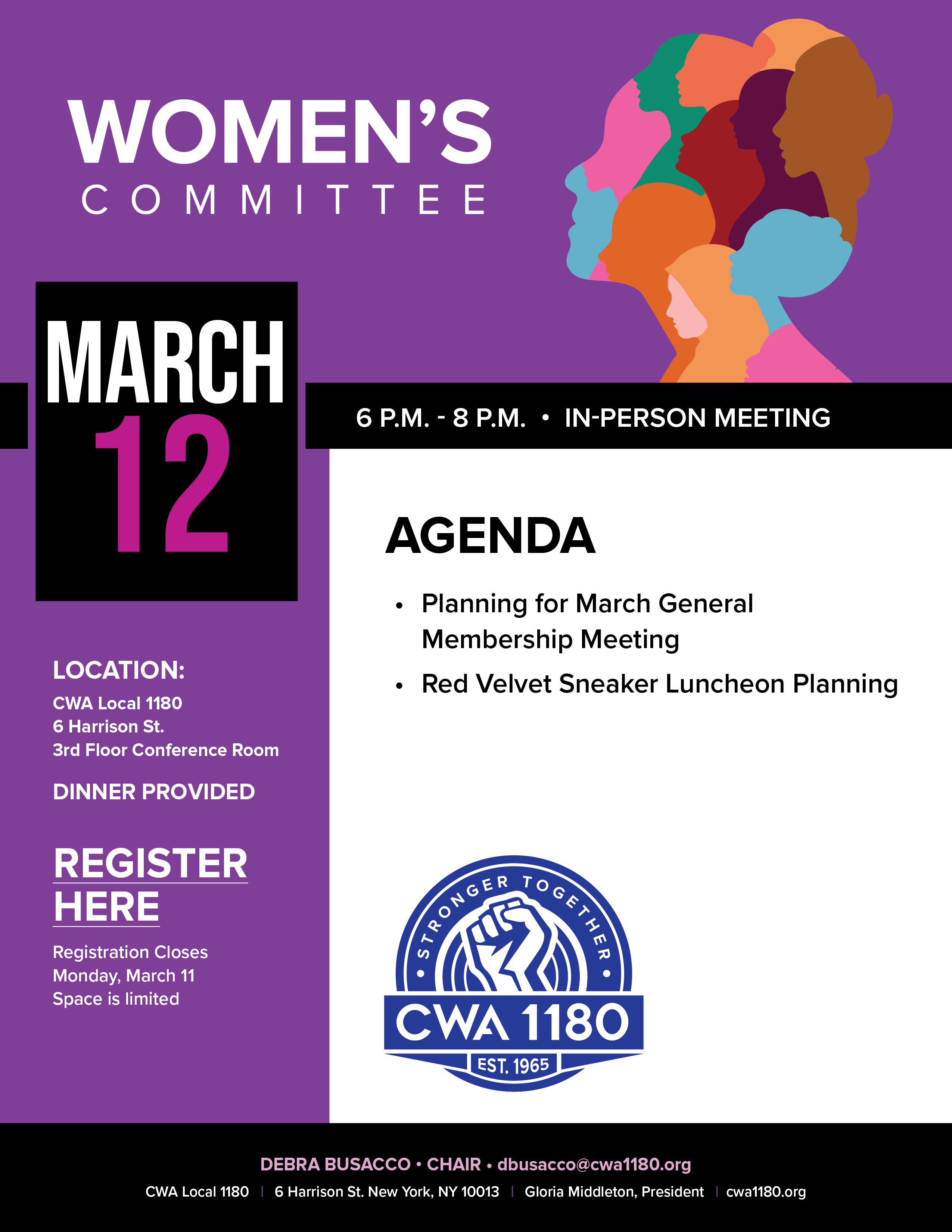 Womens Committee Flier_March