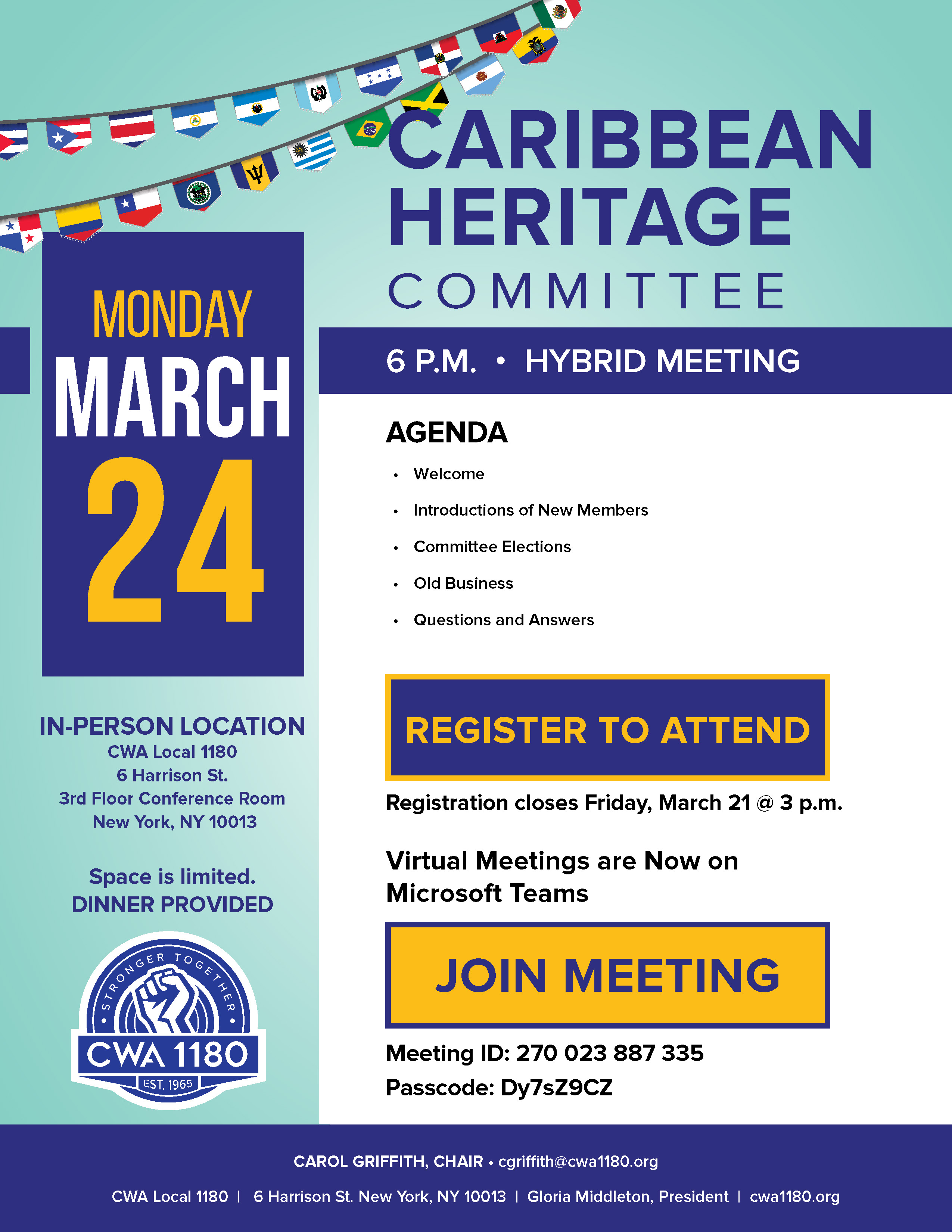 Caribbean Heritage Committee Flier_March_2025
