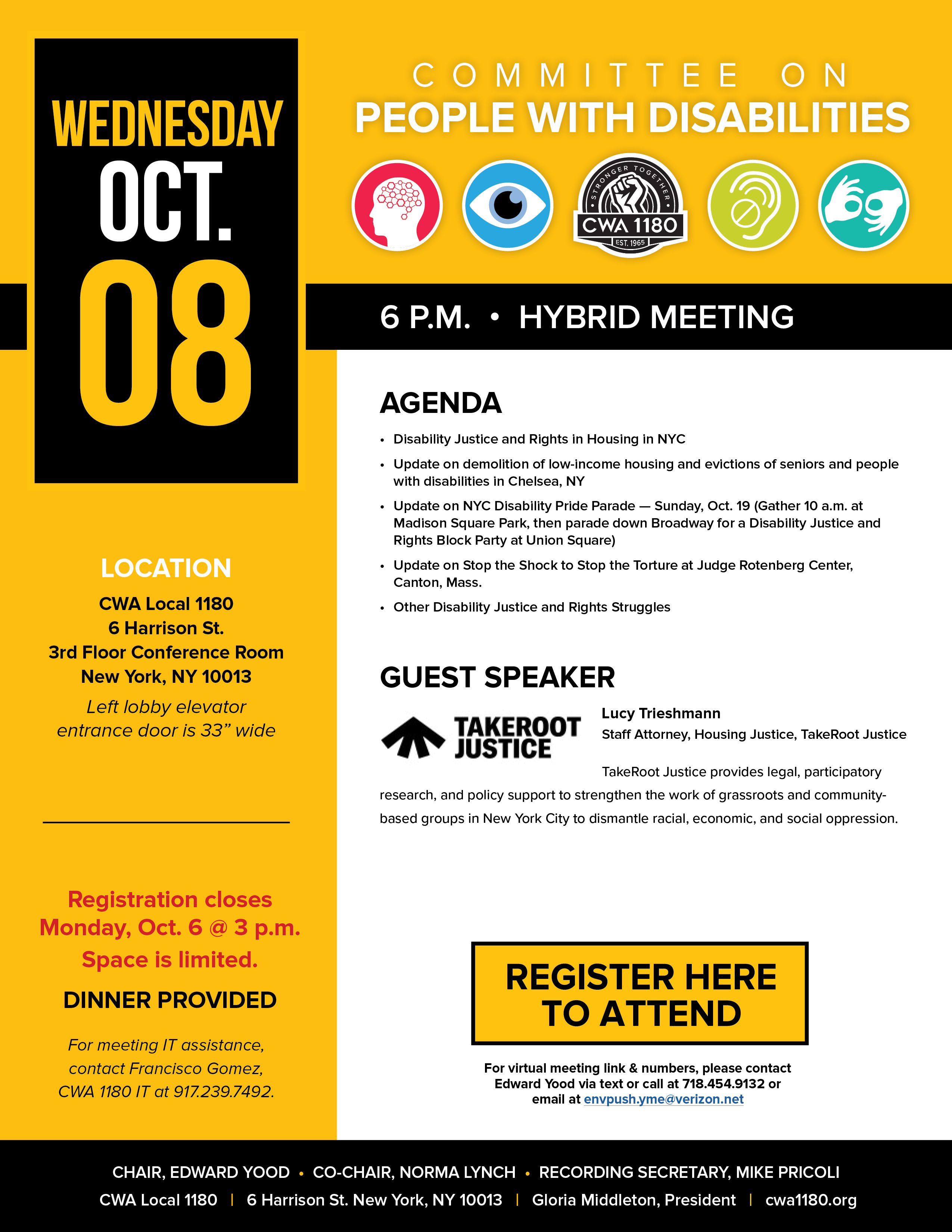 Disabilities Committee Flier_Oct2025