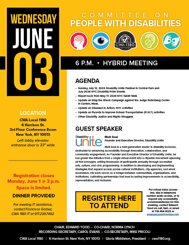 Disabilities Committee Flier_June2026_01