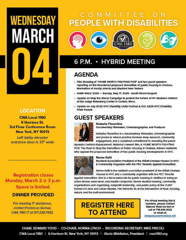 Disabilities Committee Flier_March2026_01