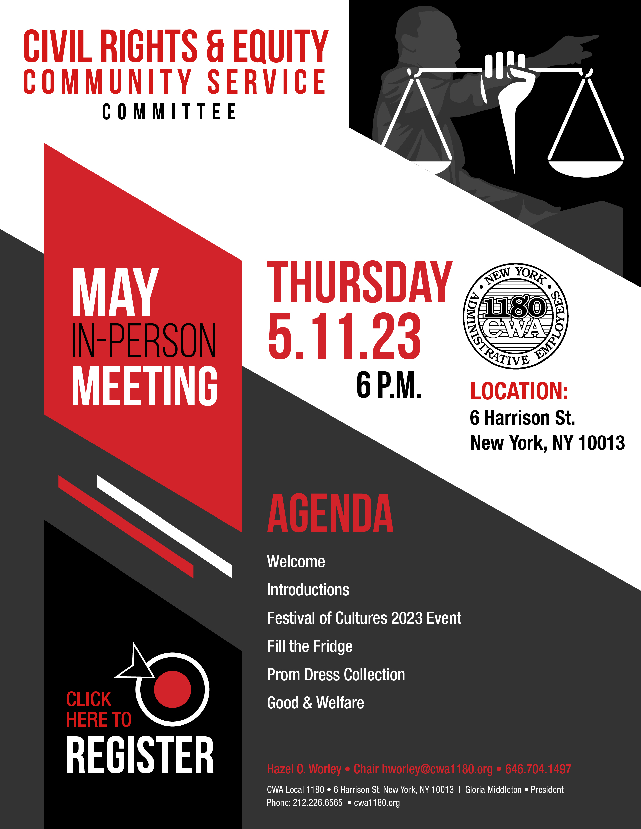 Civil Rights & Equity Committee May