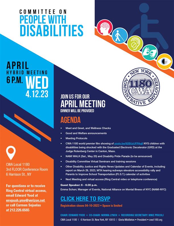 Disabilities Committee Flyer_April_03