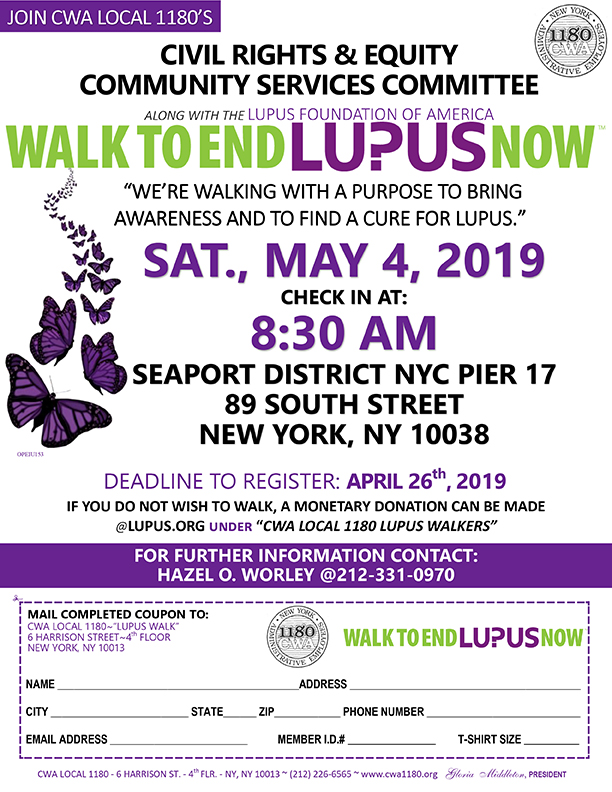 LUPUS WALK 2019B