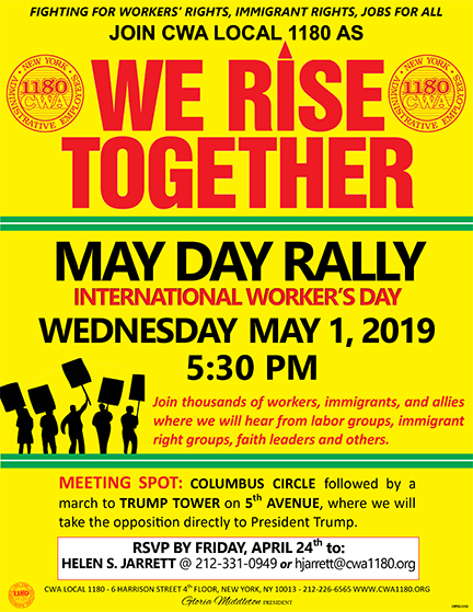 MAY DAY 2019