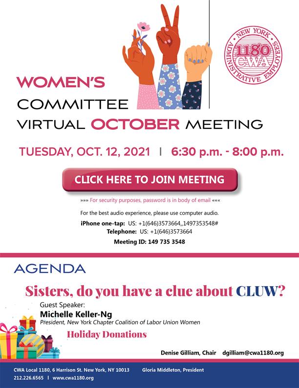 2021-10 Womens Committee Oct