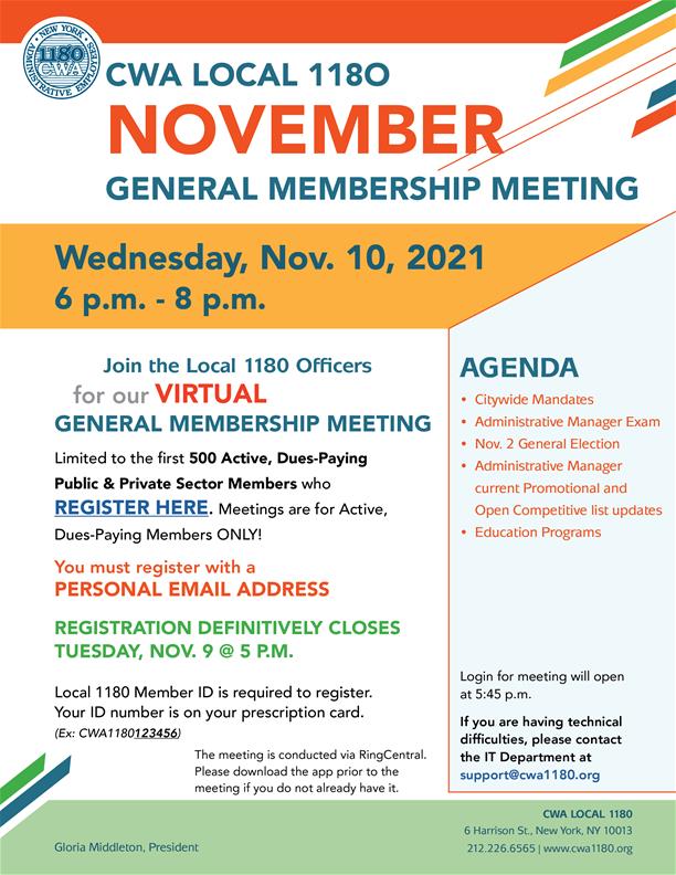 Nov 10 GMM Flier